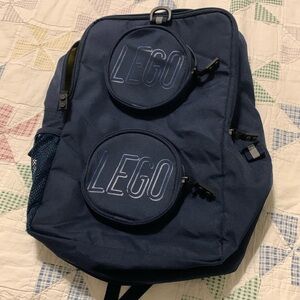 LEGO Navy Blue Backpack PreOwned.
